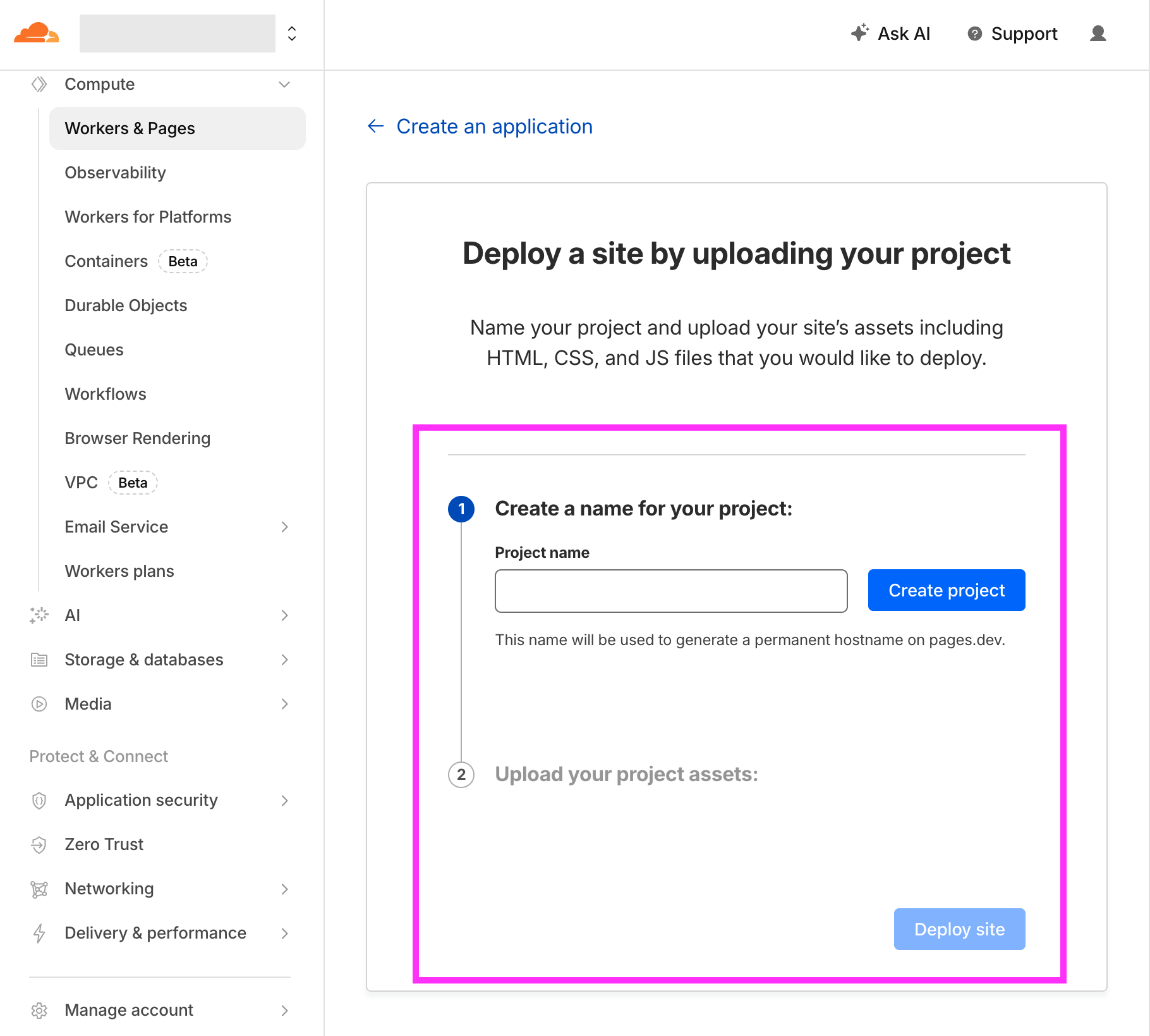 Configuration Cloudflare
